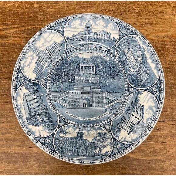 Other - Jon Roth Historical Souvenir Plate of Arkansas.